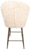 PTMD Ares Bar Chair Hair Beige