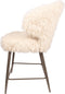 PTMD Ares Bar Chair Hair Beige
