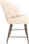 PTMD Ares Bar Chair Hair Beige