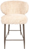 PTMD Ares Bar Chair Hair Beige