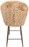 PTMD Ares Bar Chair Hair Brown