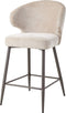 PTMD Ares Beige Bar Chair Aphrodite 3 Clay Leg