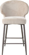PTMD Ares Beige Bar Chair Aphrodite 3 Clay Leg