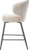 PTMD Ares Beige Bar Chair Aphrodite 3 Clay Leg