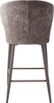 PTMD Ares Mocca Bar Chair Aphrodite 7 Clay Leg