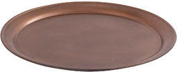PTMD Aspyn Copper Iron Round Bowl With Border M