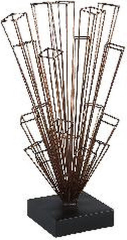 PTMD Asteria Decoratief Beeld - 28 x 24 x 51 cm - IJzer - Zwart