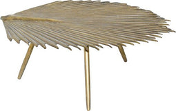 PTMD Ava Palmblad Plateau - 28,5 x 25,5 x 10,5 cm - Ijzer - Koper