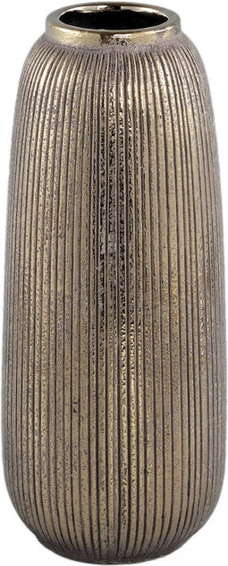 PTMD Avay Vaas - 13 x 13 x 32 cm - Keramiek - Goud