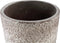 PTMD Ayli Brown Glazed Ceramic Pot High Round SV3