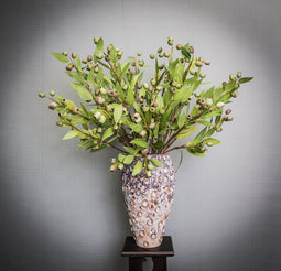 PTMD Berry Gumnutstak Kunstplant - 60 x 38 x 100 cm - Groen