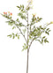 PTMD Berry Plant Bes Kunsttak - 42 x 26 x 74 cm - Roze/Groen