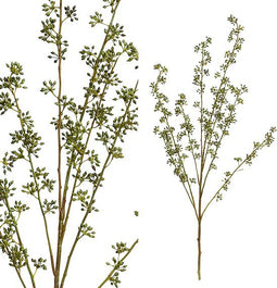 PTMD Berry Plant Mini Bessen Kunsttak - 56 x 14 x 91,5 cm - Groen