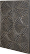 PTMD Bessy Black MDF Wall Panel Illusion Turns Rectangl