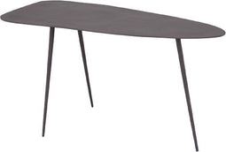 PTMD Bijzettafel Melvy - 88x39x46 cm - Aluminium - Paars