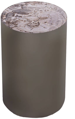 PTMD Bijzettafel Rillix - 30x30x55 cm - Hout - Naturel