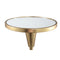 PTMD Bijzettafel Welinda - 40x40x60 cm - Ijzer - Goud