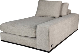 PTMD Block sofa chaise longue arm Right SIC Leg 15 Dove