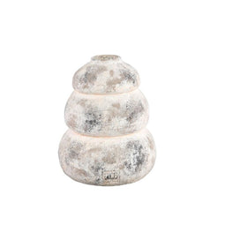 PTMD Bloempot Bulby - 20x20x25 cm - Cement - Roze