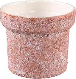 PTMD Bloempot Christe - 19x19x16 cm - Keramiek - Koper