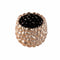 PTMD Bloempot Francisca - 21x21x17 cm - Metaal - Goud
