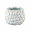 PTMD Bloempot Francisca - 21x21x17 cm - Metaal - Metalic