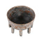 PTMD Bloempot Frudi - 27x27x18 cm - Cement - Grijs