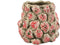 PTMD Bloempot Fruitsy - 21x21x20 cm - Terracotta - Rood
