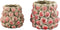 PTMD Bloempot Fruitsy - 25x25x23 cm - Terracotta - Rood