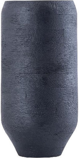 PTMD Bloempot Gerd - 20x20x40 cm - Hout - Zwart