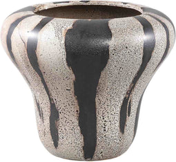 PTMD Bloempot Kayson - 34x34x29 cm - Keramiek - Bruin