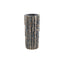 PTMD Bloempot Kess - 20x20x45 cm - Cement - Zwart