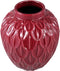 PTMD Bloempot Kobee - 30x30x35 cm - Keramiek - Rood
