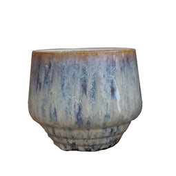 PTMD Bloempot Merty - 19x19x16 cm - Keramiek - Creme