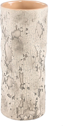 PTMD Bloempot Millay - 13x13x31 cm - Keramiek - Beige