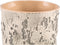 PTMD Bloempot Millay - 17x17x16 cm - Keramiek - Beige