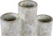 PTMD Bloempot Pipes - 27x10x35 cm - Cement - Creme