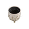 PTMD Bloempot Quin - 17x17x17 cm - Keramiek - Goud