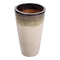 PTMD Bloempot Relly - 40x40x68 cm - Keramiek - Brons