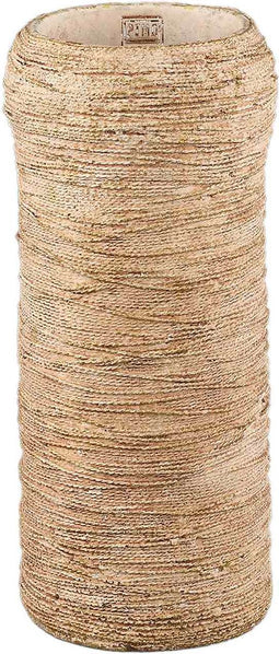 PTMD Bloempot Ricci - 20x20x45 cm - Cement - Bruin