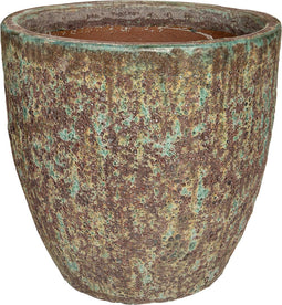 PTMD Bloempot Rohanna - 53x53x52 cm - Keramiek - Groen