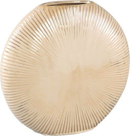 PTMD Bloempot Romin - 40x10x40 cm - Keramiek - Creme