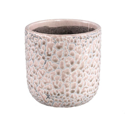 PTMD Bloempot Rosey - 16x16x16 cm - Keramiek - Creme