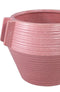 PTMD Bloempot Shaine - 22x20x16 cm - Keramiek - Roze