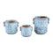PTMD Bloempot Shay - 18x14x19 cm - Keramiek - Blauw