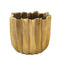 PTMD Bloempot Sigurdur - 18x18x17 cm - Keramiek - Goud