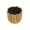PTMD Bloempot Sigurdur - 18x18x17 cm - Keramiek - Goud