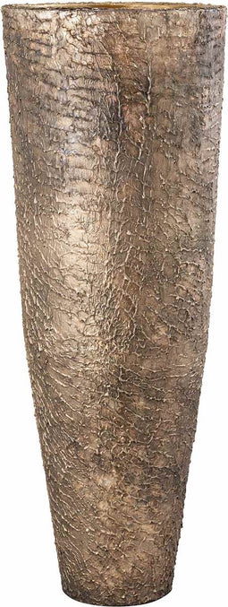 PTMD Bloempot Simona - 38x38x102 cm - Ijzer - Goud