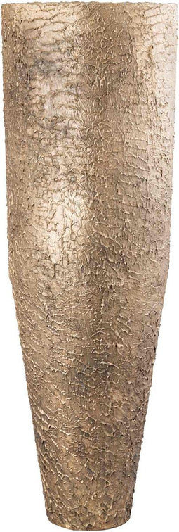 PTMD Bloempot Simona - 39x39x120 cm - Ijzer - Goud