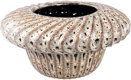 PTMD Bloempot Sindi - 24x24x11 cm - Keramiek - Bruin